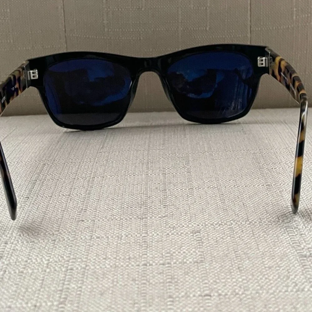 Seraphin Women Sunglasses Handmade in Japan Brown Tortoise/Black Eyewear WESTON